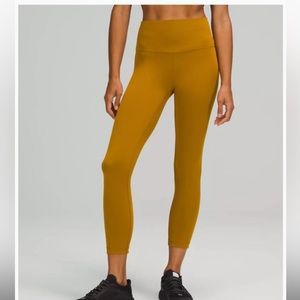 lululemon Wunder train 25’ leggings